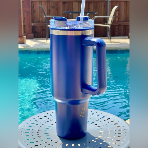 CUSTOM : Laser Engraved "This is the Way" Mandalorian 40oz Stainless Tumbler - Picture 2 of 5